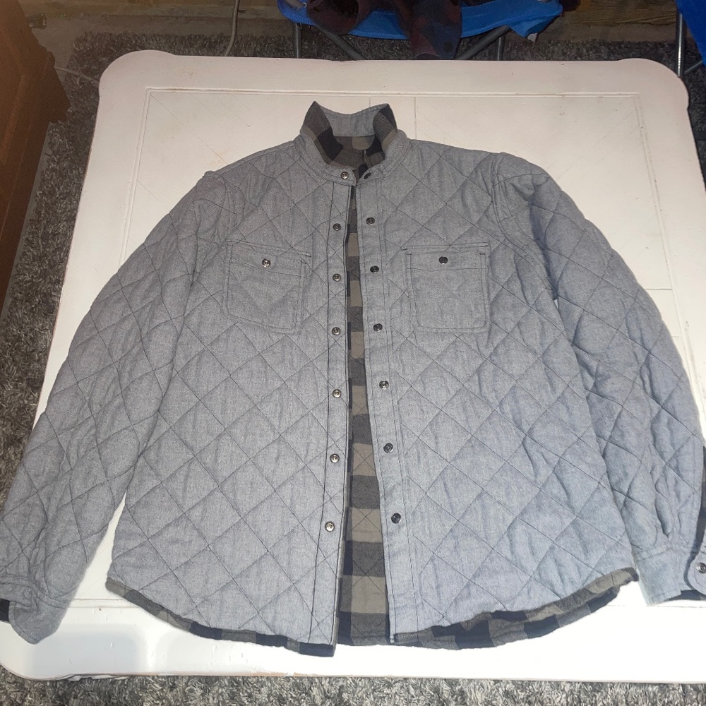 Tailor Vintage 2-in-1 Reversible Flannel Jacket